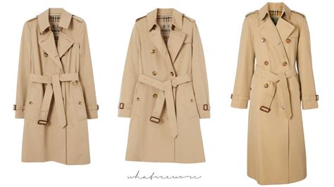 burberry waterloo vs kensington|Burberry Trench Coats 101: A Guide to Shopping the Iconic.